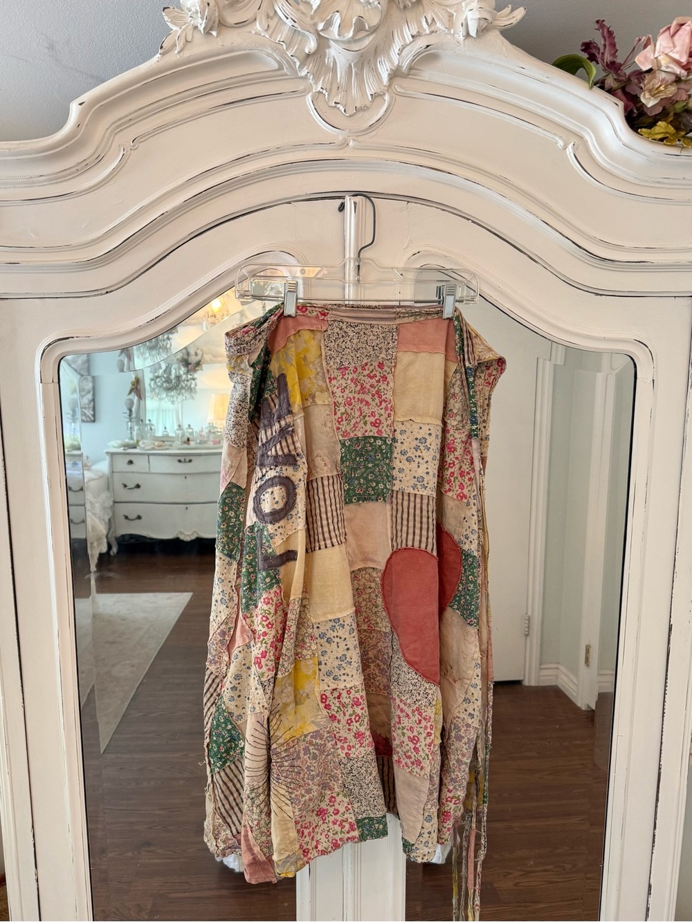 Magnolia Pearl patchwork Sascha wrap skirt - Picture 4 of 8